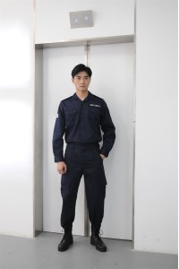 MDSE001 製作保安制服 模特示範 真人展示 纽扣袖 保安制服專門店
